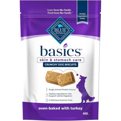 Blue Basics Dog Limited Ingredient Turkey and Potato Biscuits 6 oz.