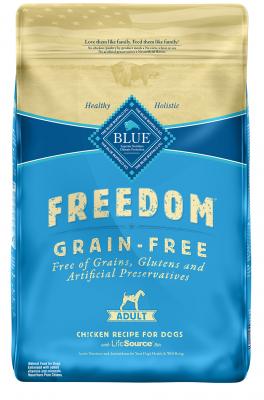 Blue Freedom Adult Dog Grain-Free Chicken Recipe 24 lb.