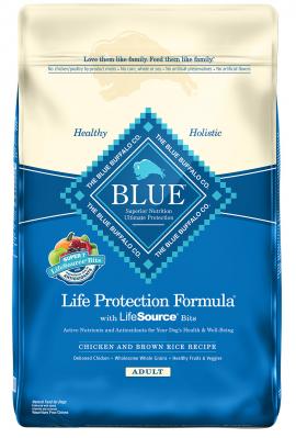 Blue Life Protection Adult Dog Chicken and Brown Rice Recipe 30 lb.