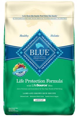 Blue Life Protection Adult Dog Lamb and Brown Rice Recipe 30 lb.