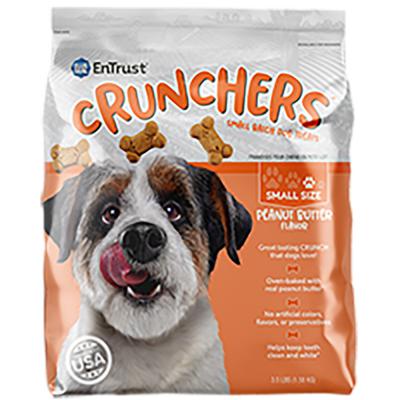 Blue Seal EnTrust Crunchers Small Peanut Butter Flavor 3.5 lb.