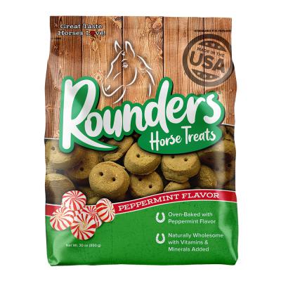 Rounders Horse Treats Peppermint Flavor 30 oz.