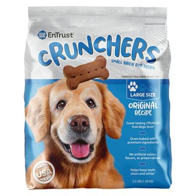 Blue Seal Entrust Crunchers Small Batch Dog Treats Large 3.5 lb. Original