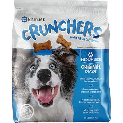 Blue Seal EnTrust CRUNCHERS Small Batch Dog Treats Original Recipe 3.5 lb.