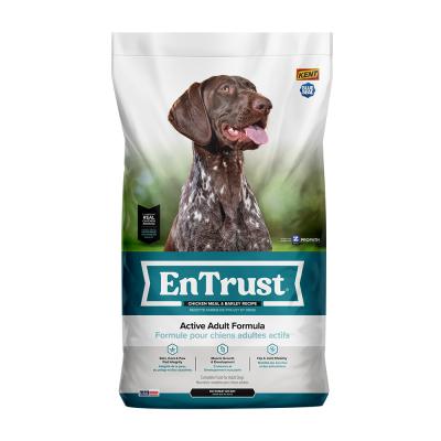 Blue Seal EnTrust Active Adult Chicken Meal & Barley Recipe 35 lb.