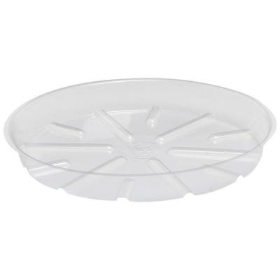 Bond Plastic Saucer Clear 12 in.