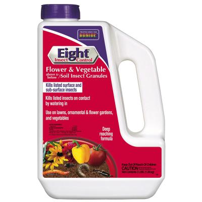 Bonide Eight Insect Control Flower & Vegetable Above & Below Soil Insect Granules 3 lbs.