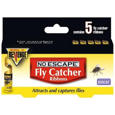 Revenge No Escape Fly Catcher Ribbons 5 Count