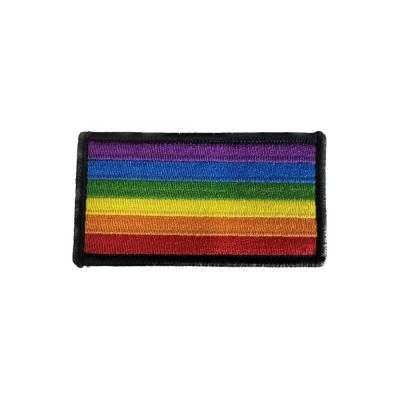 Boss Dog Tactical Collar Patch Rainbow One Size