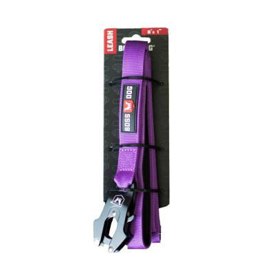 Boss Dog Tactical Dog Leash Purple 6 ft.