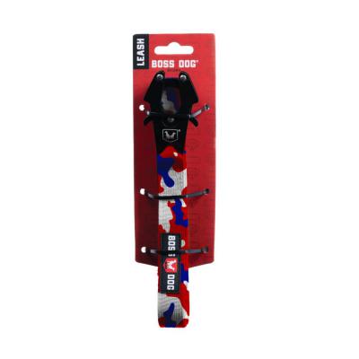 Boss Dog Tactical Dog Leash Red White & Blue 6 ft.