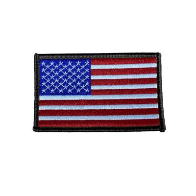 Boss Dog Tactical Harness Patch Full Color USA Flag LG