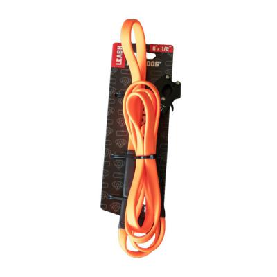 Boss Dog Tactical TPU Tracking Dog Leash Hunter Orange 6 ft.