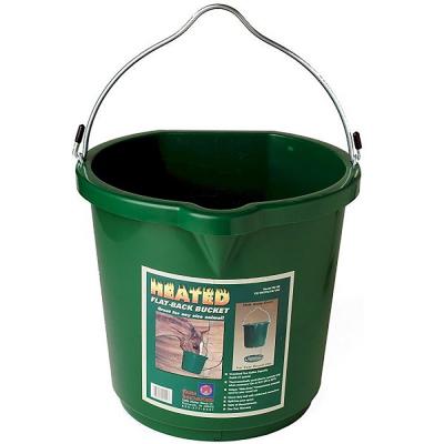 Farm Innovators 5 Gallon Heated Flat-Back Bucket