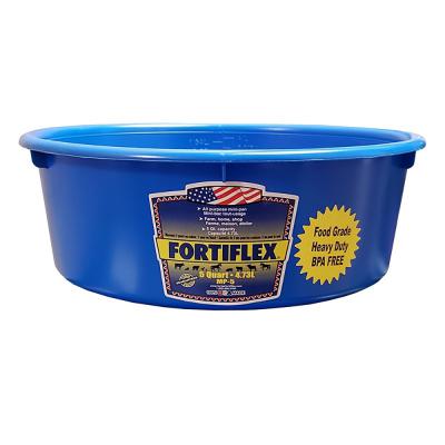 Fortiflex Mini Feed Pan 5 Quart Blue