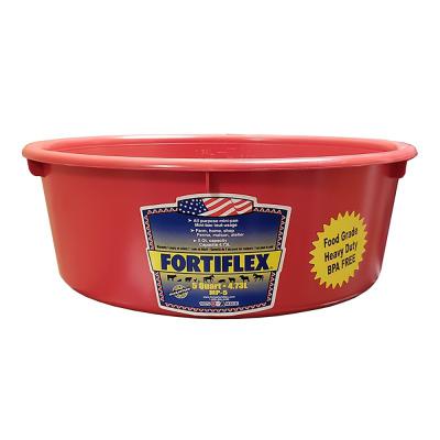 Fortiflex Mini Feed Pan 5 Quart Red