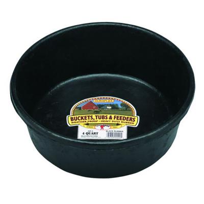 Little Giant Duraflex Rubber Feed Pan 4 Quart