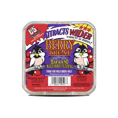 C&S Berry Suet Treat for Wild Birds 11.75 oz.