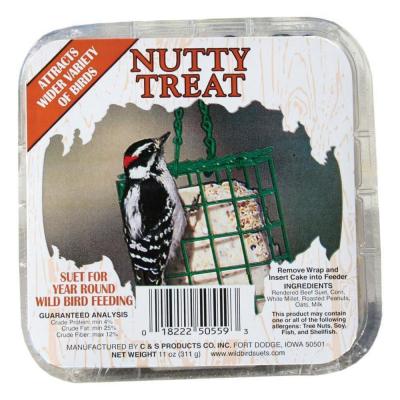 C&S Pictorial Label Suet Nutty 11 oz.