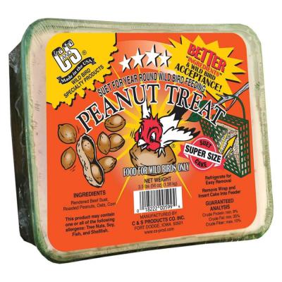 C&S Treat Suet Peanut 3.5 lb.