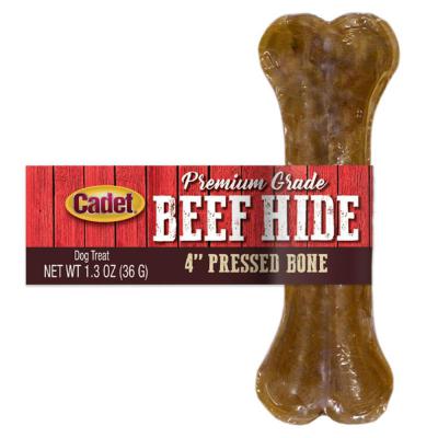 Cadet Rawhide Treats 4" Pressed Bone