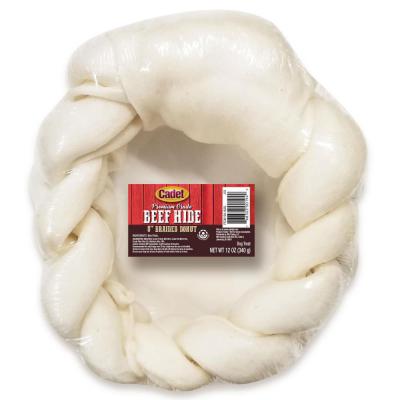 Cadet Beef Hide 8" Braided Donut