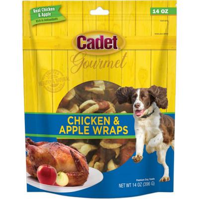 Cadet Chicken & Apple Wraps 14 oz.