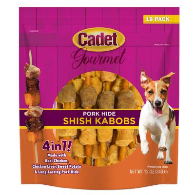 Cadet Gourmet Porkhide Shish Kabobs 18 Pack