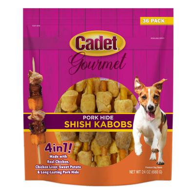 Cadet Gourmet Porkhide Shish Kabobs 36 Pack