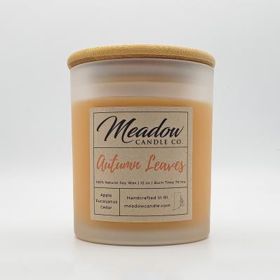 Meadow Candle Co. Autumn Leaves Soy Candle 12 oz.