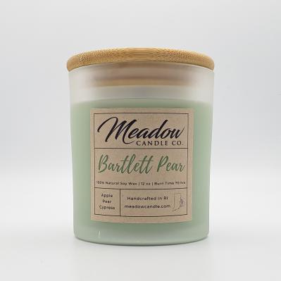 Meadow Candle Co. Bartlett Pear Soy Candle 12 oz.