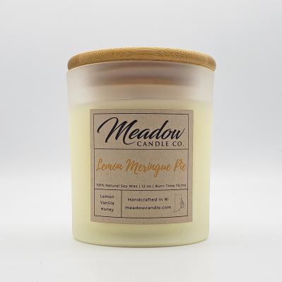 Meadow Candle Co. Lemon Meringue Pie Soy Candle 12 oz.