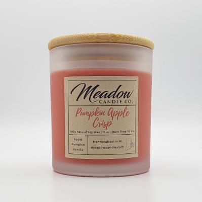 Meadow Candle Co. Pumpkin Apple Crisp Soy Candle 12 oz.