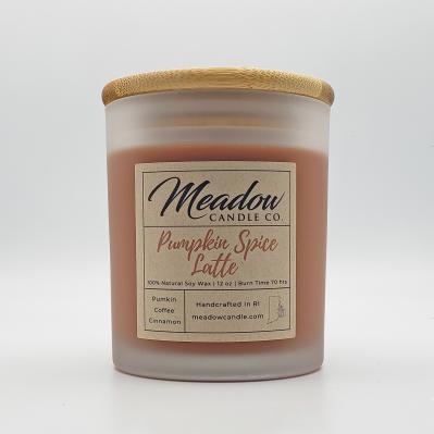 Meadow Candle Co. Pumpkin Spice Latte Soy Candle 12 oz.