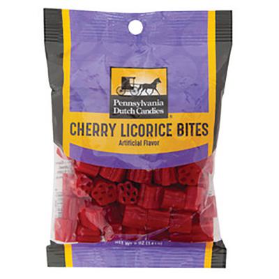 Pennsylvania Dutch Candies Cherry Licorice Bites 5 oz.