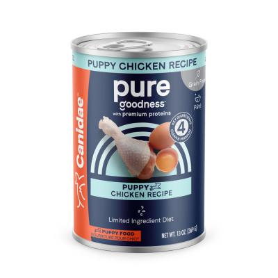 Canidae Pure Goodness Grain-Free LID Canned Puppy Food Chicken 13 oz.