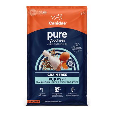 Canidae Pure Grain-Free Puppy Limited Ingredient Chicken, Lentil & Whole Egg Recipe Dry Dog Food 22 lb.