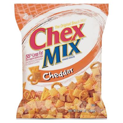 Chex Mix Snack Food Cheddar Flavor 3.6 oz.