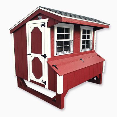 Amish Chicken Coop Quaker 4 Ft x 6 FT