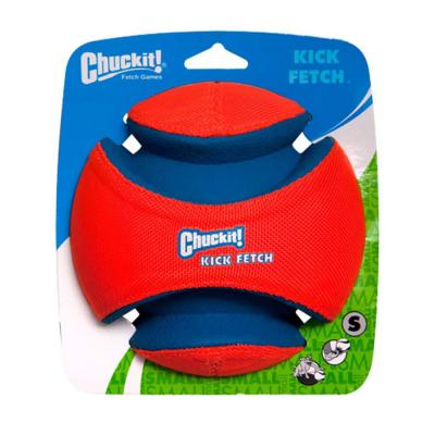 Chuckit! Kick Fetch Ball Dog Toy Blue/Orange SM