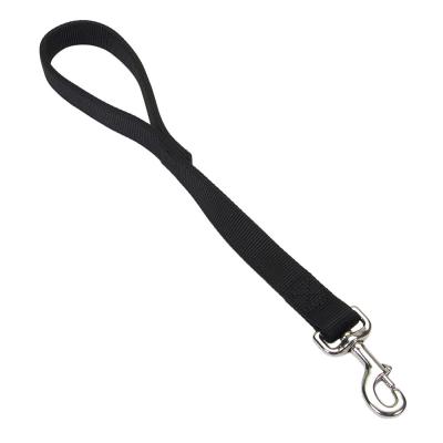 Coastal Double-Ply Dog Traffic Leash Black Medium/Large 1 in. x 18 in.