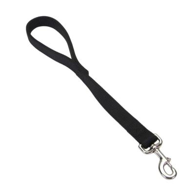 Coastal Double Ply Nylon Traffic Dog Leash Black 1 in. x 24 in.