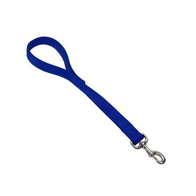 Coastal Double Ply Nylon Traffic Dog Leash Blue 1 in. x 24 in.