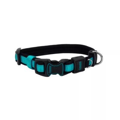 Coastal Inspire Adjustable Dog Collar Coastal Inspire Aqua Extra Small 5/8 in. x 8-12 in.