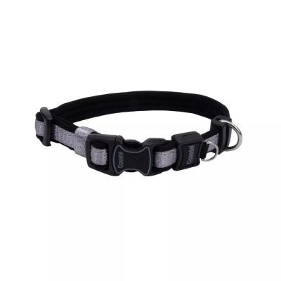 Coastal Inspire Adjustable Dog Collar Coastal Inspire Grey Extra Small 5/8 in. x 8-12 in.