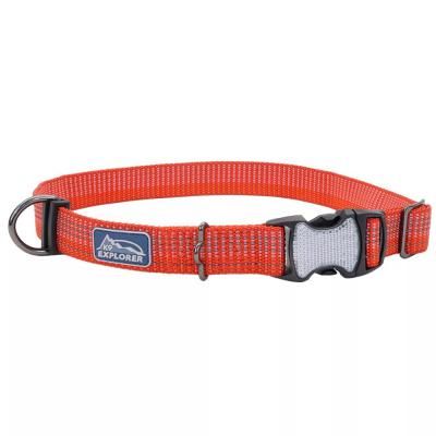 Coastal K9 Explorer Brights Reflective Adjustable Dog Collar Canyon Extra Small 5/8 in. x 8-12 in.