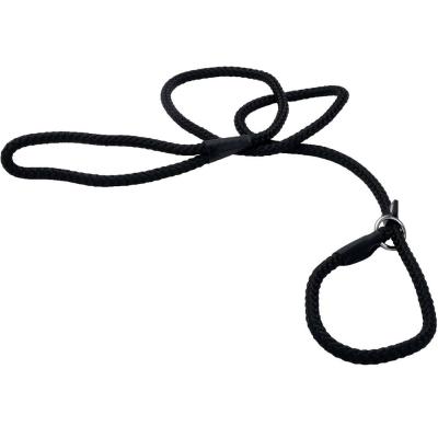 Coastal Rope Slip Leash Black 1/2 in. x 6 ft.