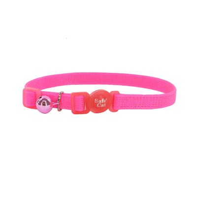 Coastal Safe Cat Adjustable Snag-Proof Breakaway Collar Neon Pink 3/8 in. x 8-12 in.