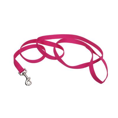 Coastal Single-Ply Dog Leash Pink Flamingo Small 5/8 in. x 6 ft.