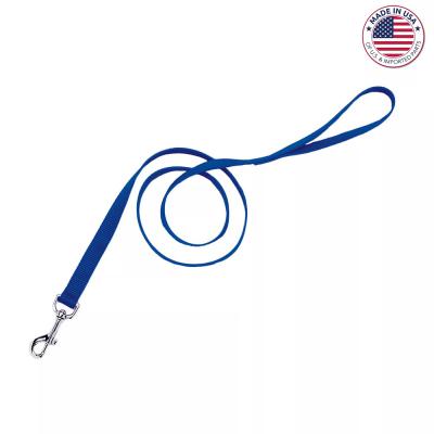 Coastal Single Ply Nylon Dog Leash Blue